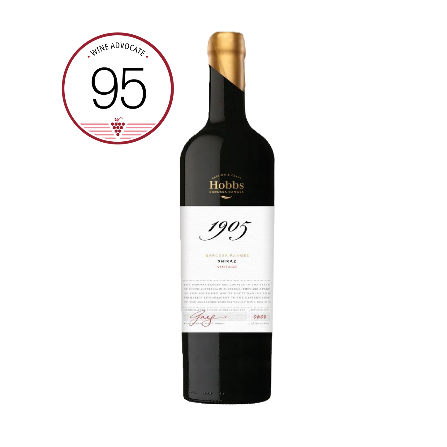 Hobbs 1905 Shiraz 2021 750ML