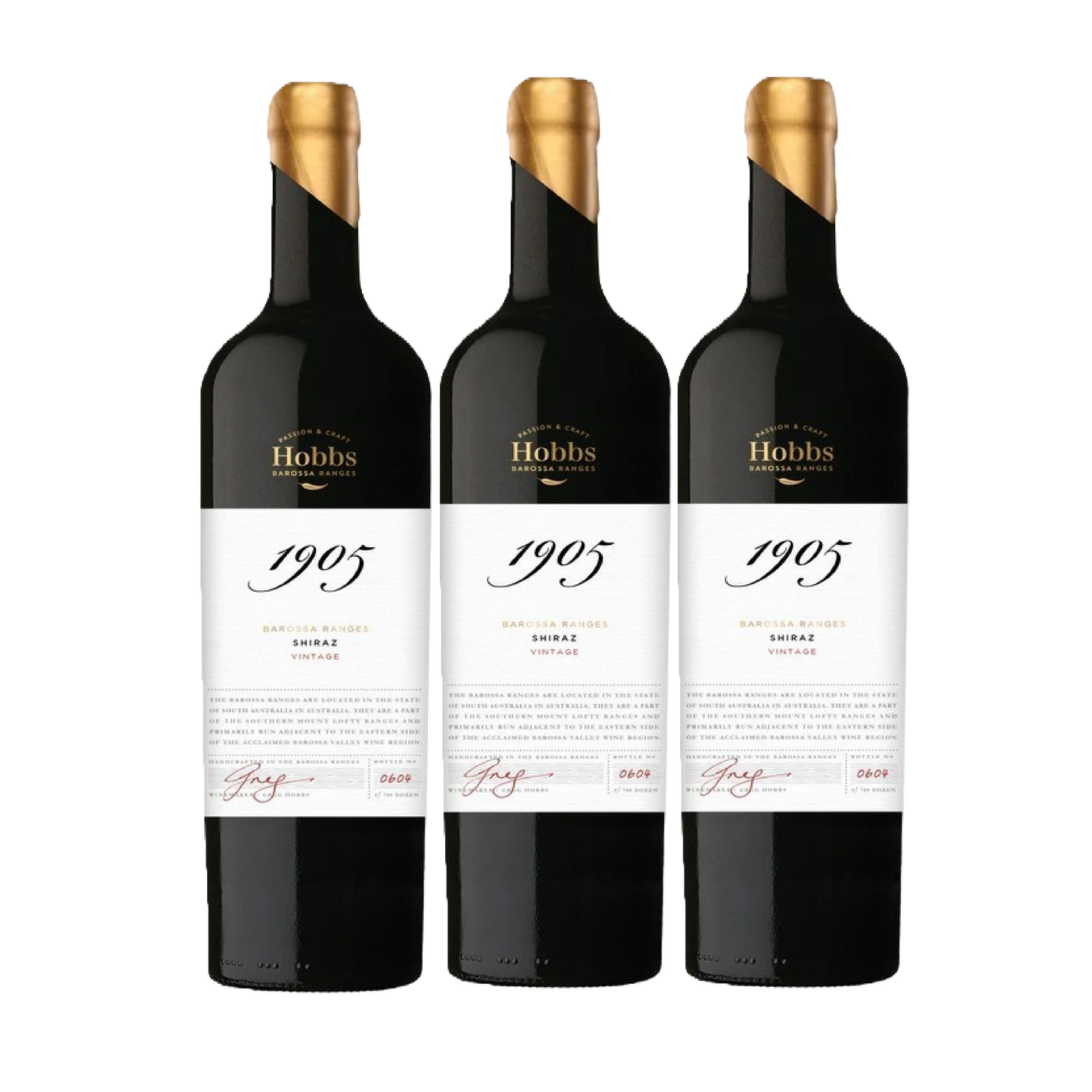 [Bundle of 3] Hobbs 1905 Shiraz 2021 750ML