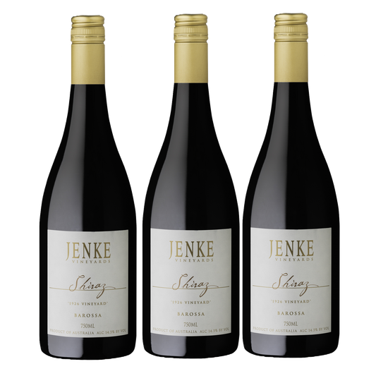 [Bundle of 3] Jenke 1926 Vineyard  Barossa Valley Shiraz 2012 750ML