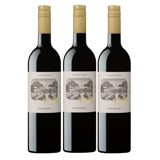 [Bundle of 3] Jenke 7th Generation  Barossa Valley Merlot 2018 750ML