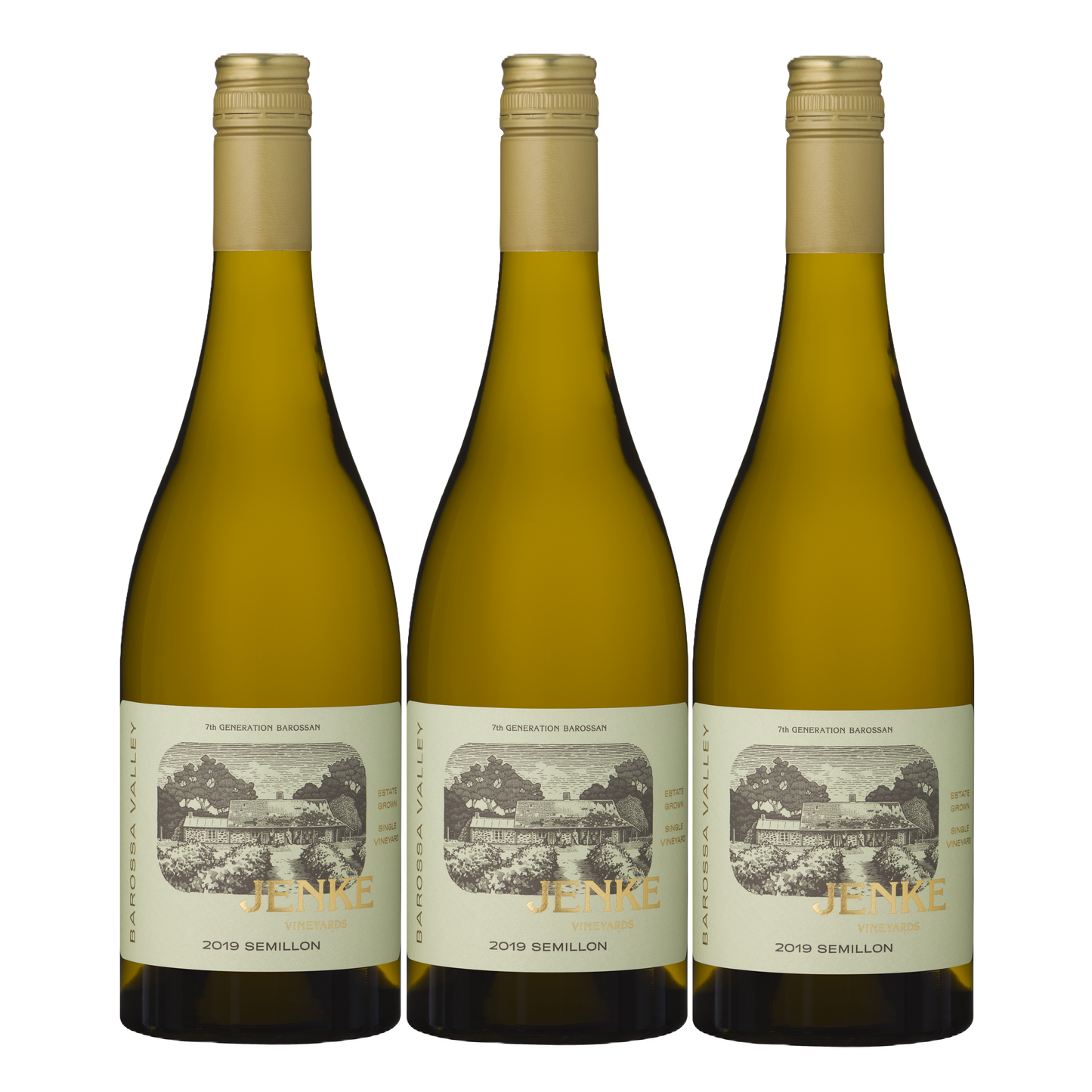 [Bundle of 3] Jenke 7th Generation  Barossa Valley Semillon 2019 750ML