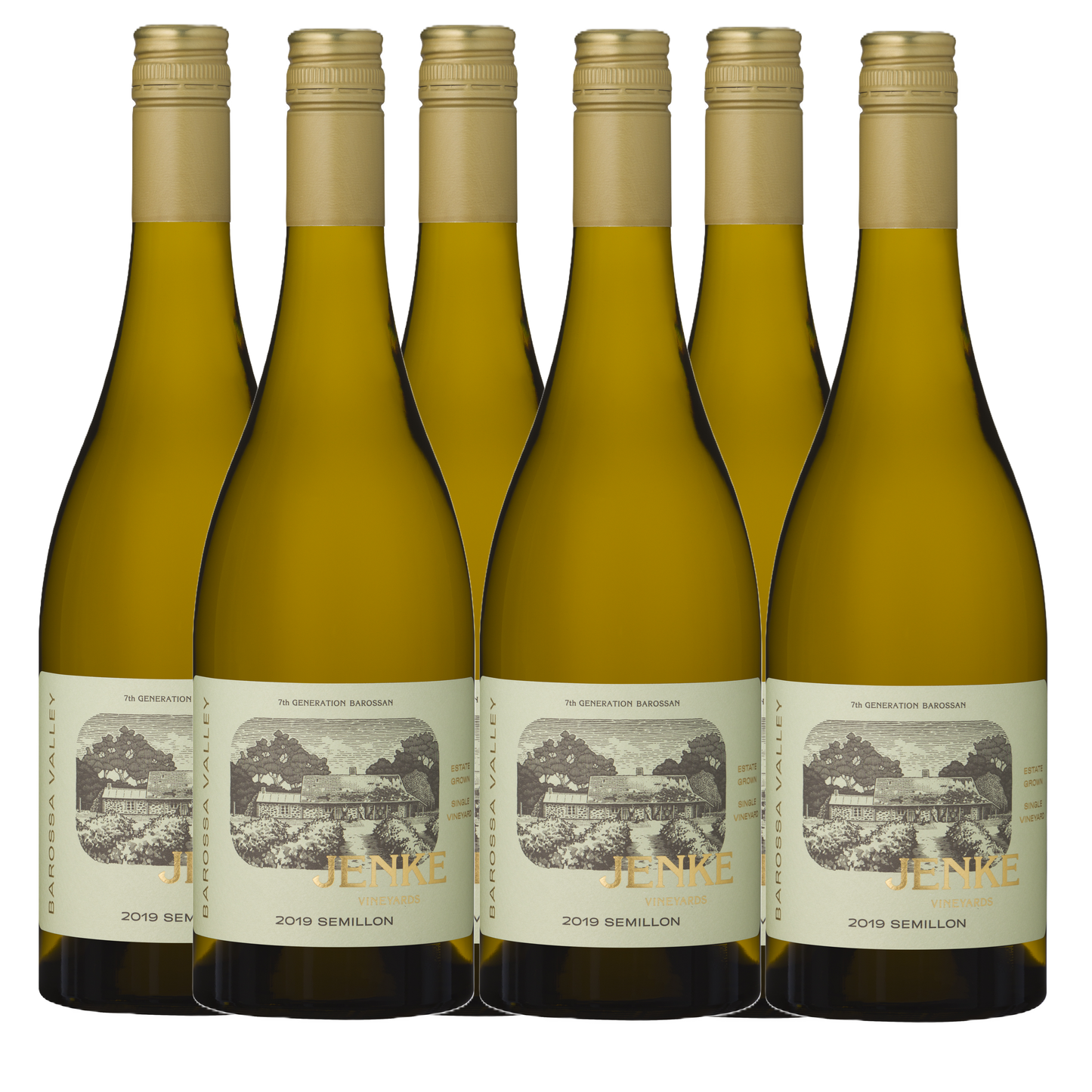 [Bundle of 6] Jenke 7th Generation  Barossa Valley Semillon 2019 750ML