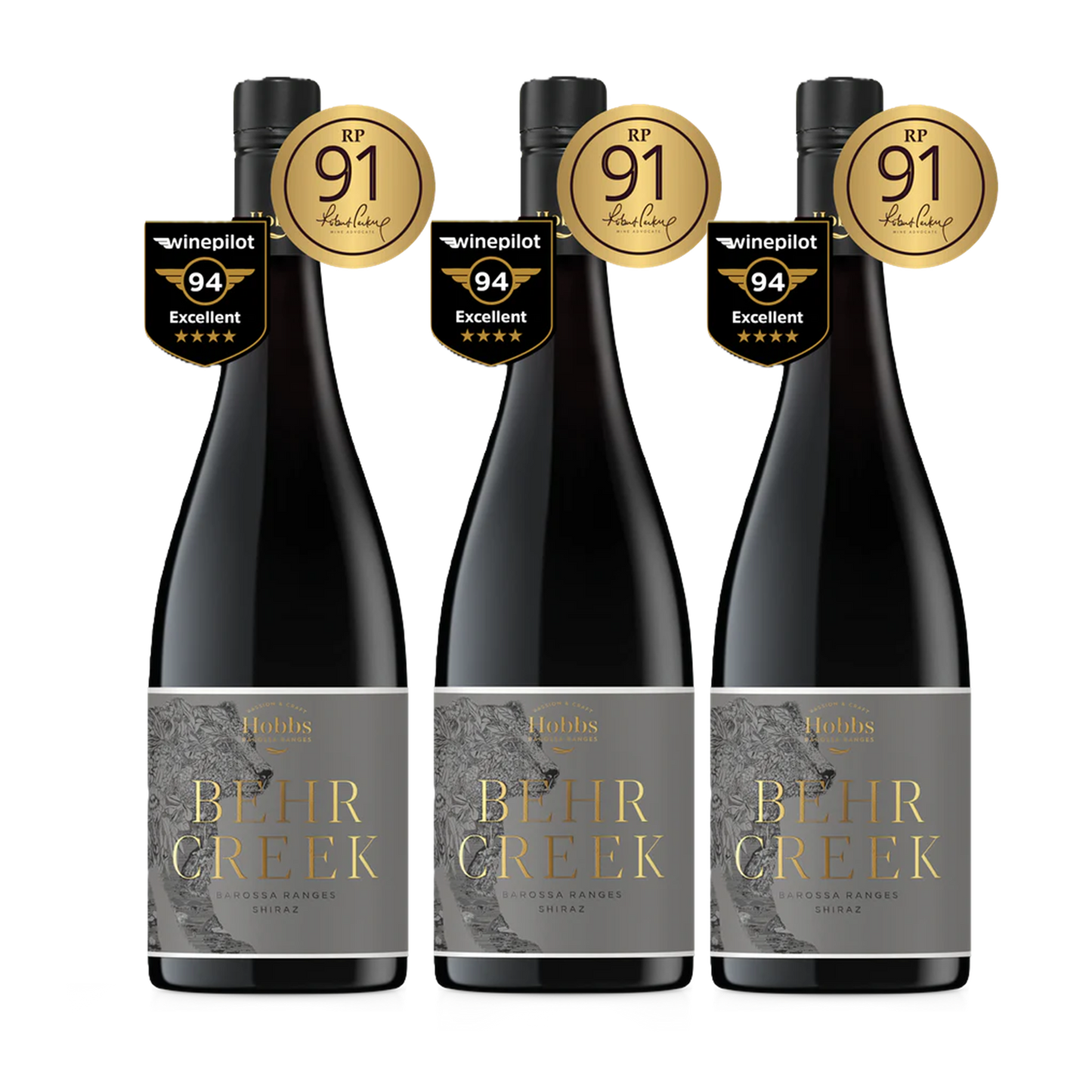 [Bundle of 3] Hobbs Behr Creek Shiraz Montepulciano 2021 750ML