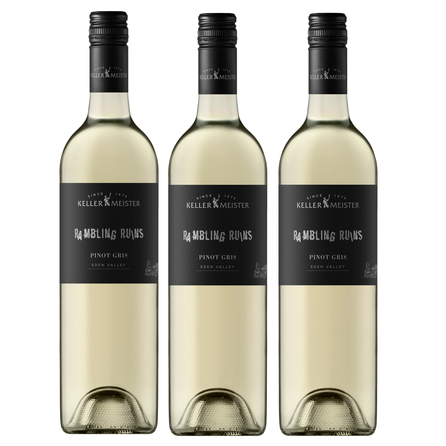 [Bundle of 3 ] Kellermeister Rambling Ruins Pinot Gris 2023 750ML