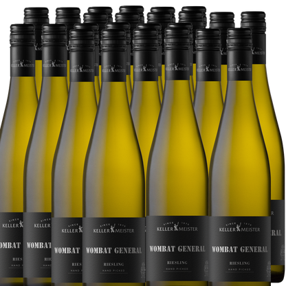 [Bundle of 24] Kellermeister Wombat General Riesling 2022 750ML