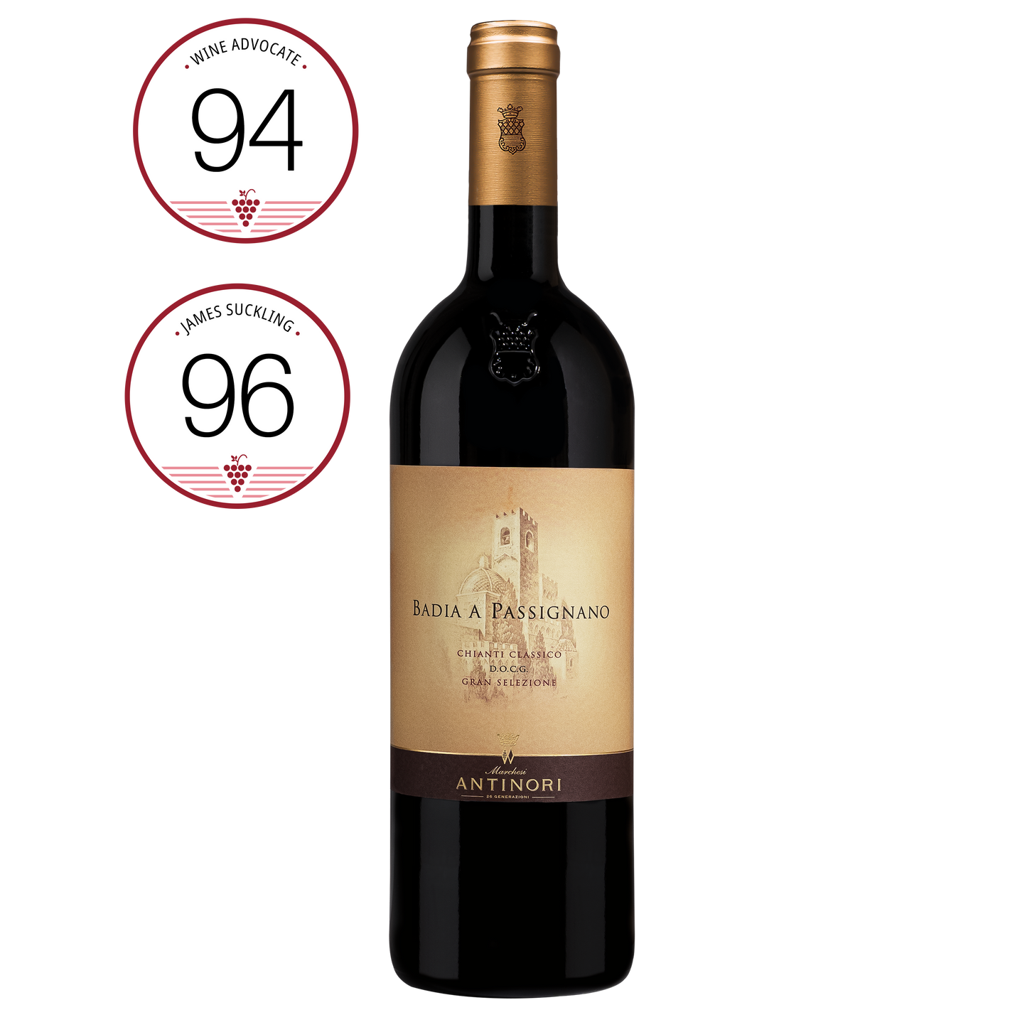 Antinori Badia a PASSIGNANO Chianti Classico DOCG Gran Selezione 2016 750ML